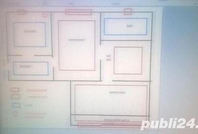 Apartament cu 2 camere decomandat în Central