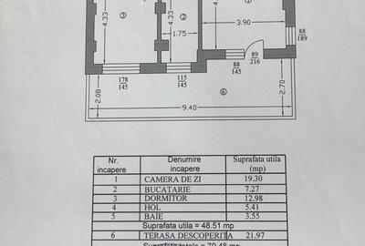 Apartament cu 2 camere în Central - 11