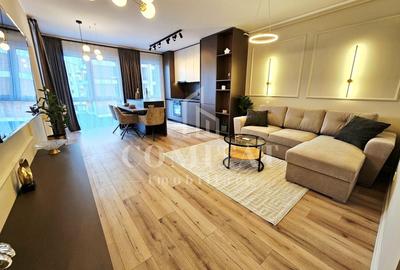 Apartament cu 2 camere semidecomandat, mobilat în Florești