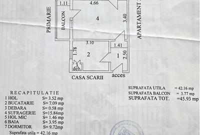 Apartament cu 2 camere în Central - 2