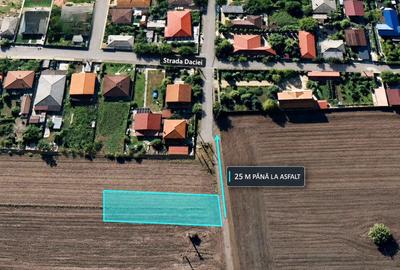 Teren intravilan de 700 mp, în Valu lui Traian