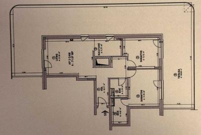 Apartament cu 3 camere semidecomandat în Florești - 7