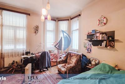 Casă cu 2 camere decomandat cu Teren 227 Mp în Central