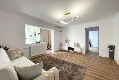 Apartament cu 2 camere semidecomandat, mobilat în Girocului