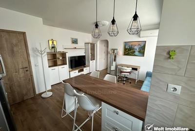 Apartament cu 2 camere semidecomandat, mobilat în Gheorgheni