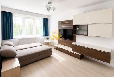 Apartament cu 2 camere decomandat, mobilat în Central