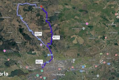 Teren de 2900 mp, în Chinteni