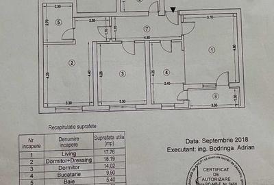 Apartament cu 3 camere decomandat, mobilat în Lujerului - 7