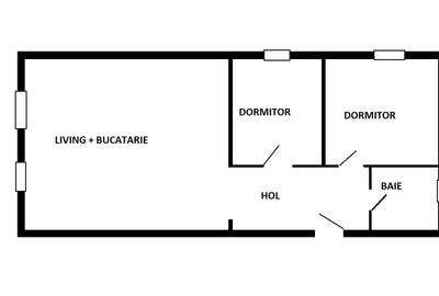 Apartament cu 3 camere semidecomandat, mobilat în Central - 10