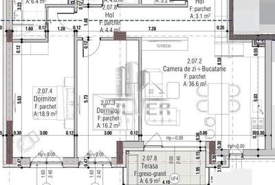 Apartament cu 3 camere semidecomandat în Gheorgheni - 4
