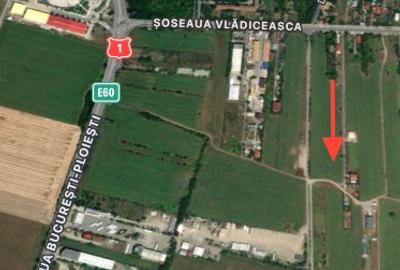 Teren Construcții intravilan de 1000 mp, în Vlădiceasca
