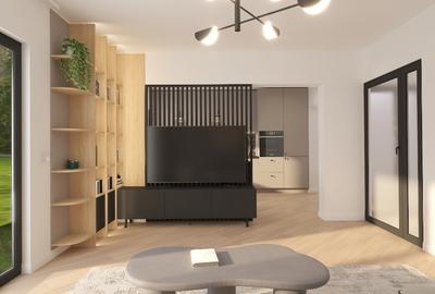 Duplex cu 5 camere cu Canalizare în Central - 5