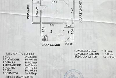 Apartament cu 2 camere în Central - 14