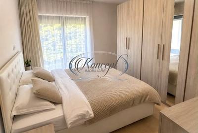 Apartament cu 3 camere semidecomandat, mobilat în Borhanci