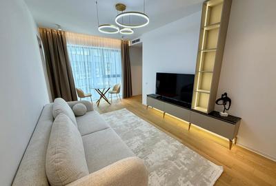 Apartament cu 2 camere semidecomandat, mobilat în Floreasca