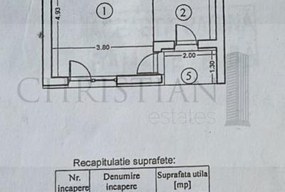 Garsonieră, mobilată în Crângași - 17
