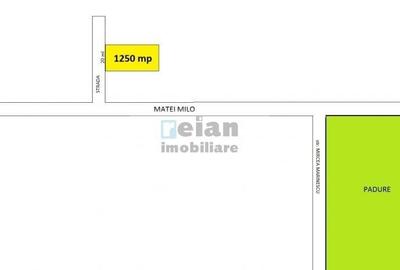 Teren de 1250 mp, în Central