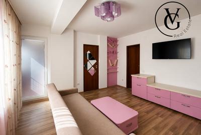 Apartament cu 2 camere decomandat, mobilat în Kamsas