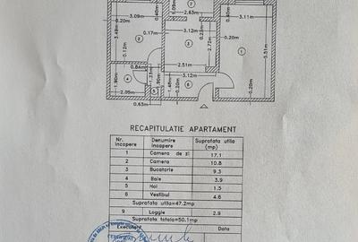 Apartament cu 2 camere decomandat în Central - 1