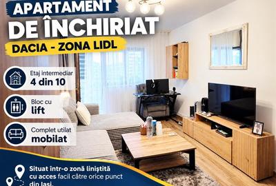 Apartament cu 2 camere semidecomandat în Dacia