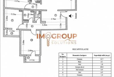 Apartament cu 3 camere în Dacia - 1