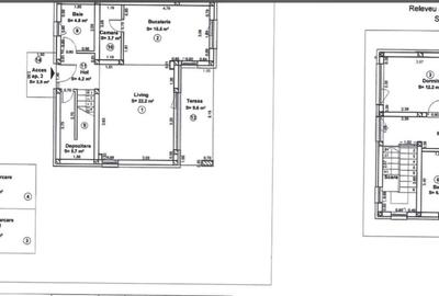 Duplex cu 4 camere cu Canalizare în Exterior Nord - 3