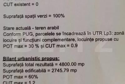 Teren în Baciu - 1
