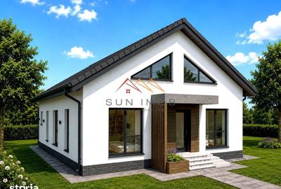 Casă cu 4 camere cu Teren 1242 Mp în Cornu