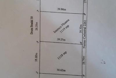Teren de 1119 mp, în Lilieci - 2