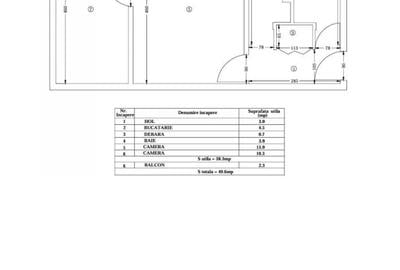 Apartament cu 2 camere semidecomandat în Craiovița Nouă