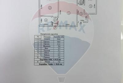 Apartament cu 2 camere semidecomandat în 1 Mai - 2
