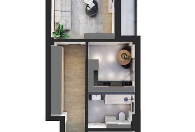 Apartament cu 2 camere în Valea Lupului - 6