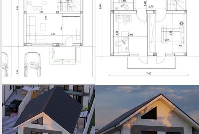 Casă cu 4 camere în Mărăcineanu - 5