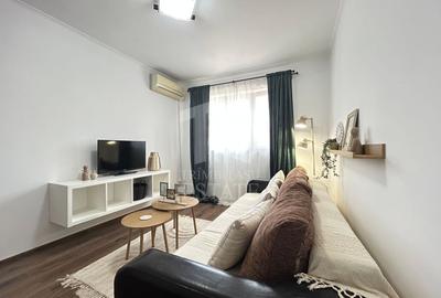 Apartament cu 2 camere decomandat, mobilat în Faleza Nord