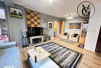 Apartament cu 2 camere semidecomandat, mobilat în Central