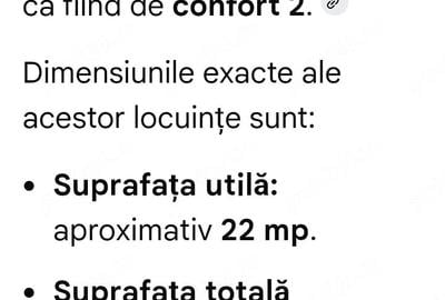 Garsonieră decomandată în Grădiște