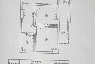 Apartament cu 2 camere decomandat în C5