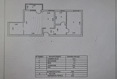 Apartament cu 2 camere decomandat în Ultracentral - 2