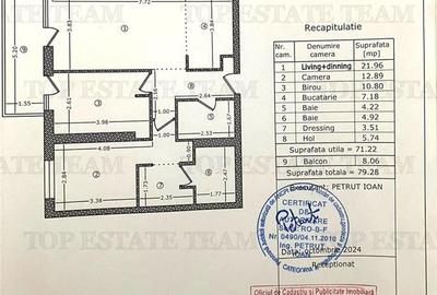 Apartament cu 3 camere decomandat, mobilat în Drumul Taberei - 15