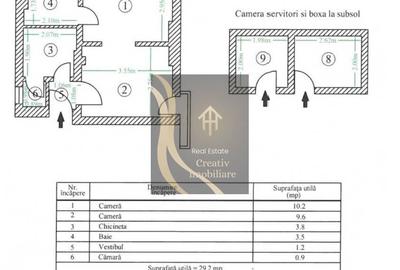 Apartament cu 2 camere semidecomandat în Parcul Carol - 3