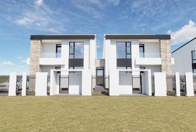 Duplex cu 4 camere cu Canalizare în Moșnița Nouă - 1