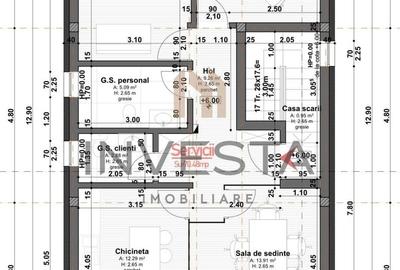 Apartament cu 3 camere în Între Lacuri - 3