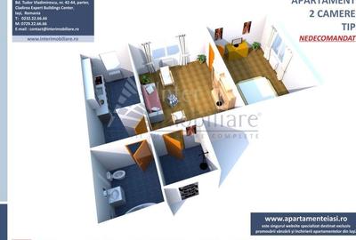 Apartament cu 2 camere în Alexandru cel Bun