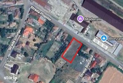 Teren de 1300 mp, în Odoreu