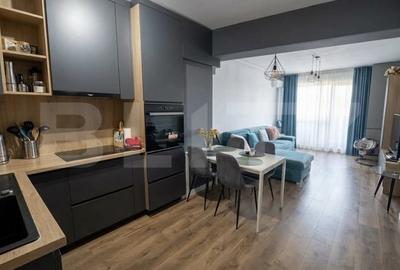 Apartament cu 2 camere semidecomandat, mobilat în Zorilor