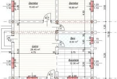 Casă cu 5 camere cu Teren 108 Mp în Central - 6