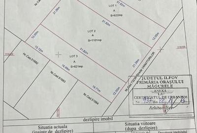 Teren de 621 mp, în Exterior Vest