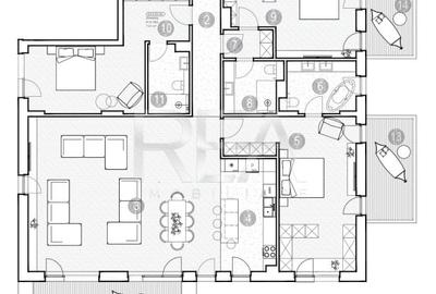 Apartament cu 4 camere semidecomandat în Grivița - 1