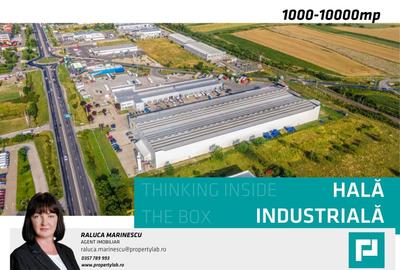 Spațiu industrial, de 1,000 mp, în Aurel Vlaicu