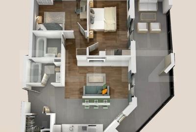 Apartament cu 3 camere în Mănăștur - 1